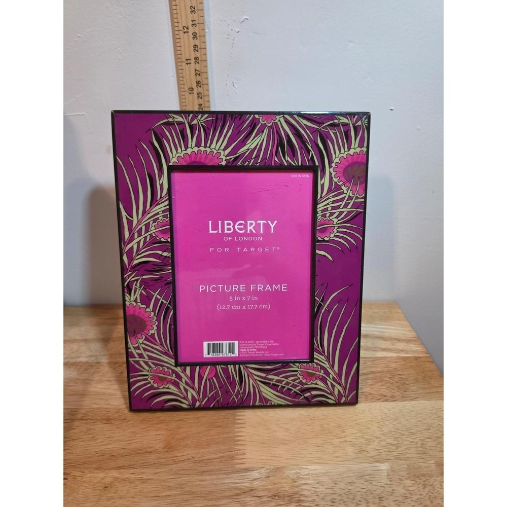 Liberty of London for Target Purple Floral Picture Frame 5x7 exclusive